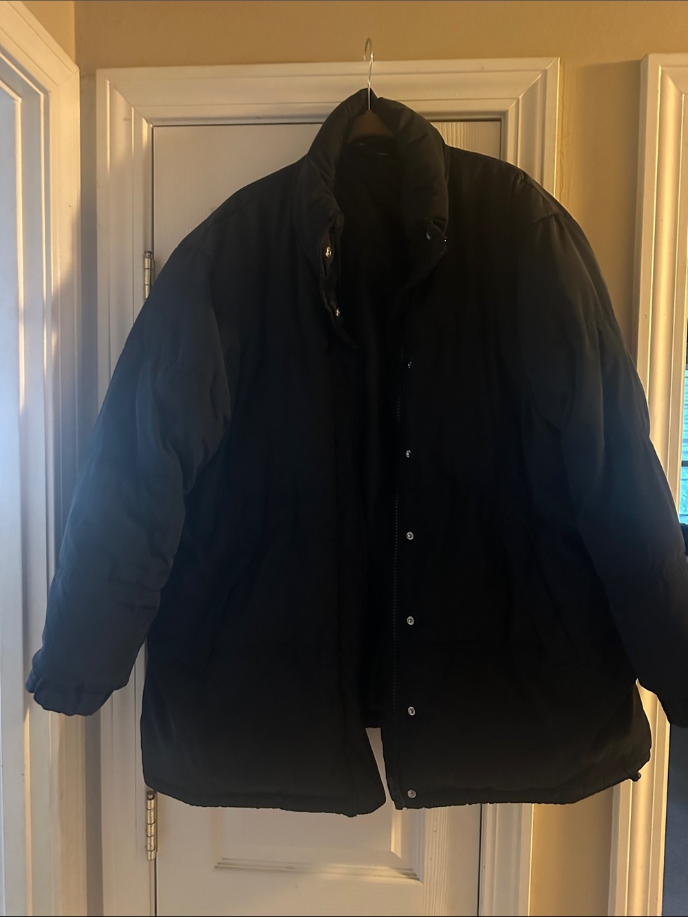 H&M Women's Black Oversized Puffer Coat